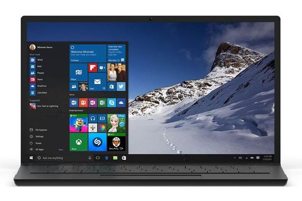 Laptop Toshiba Windows 10 Kini Dilengkapi Cortana