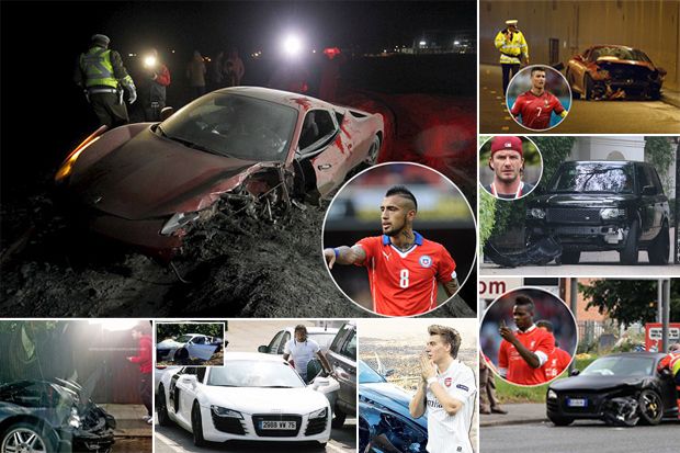 10 Kecelakaan Maut Pemain Top Dunia dengan Mobil Mewah