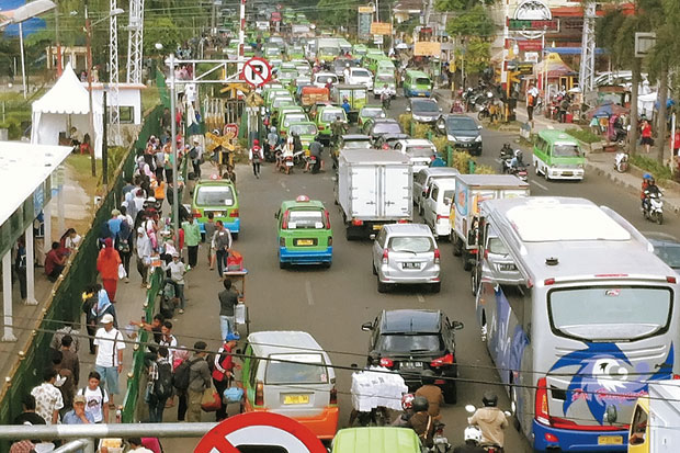 Kemacetan di Kota Bogor Semakin Parah