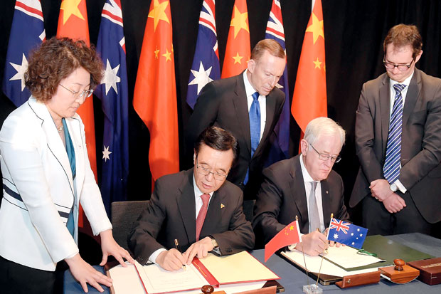 Australia-China Buka Pasar Bebas