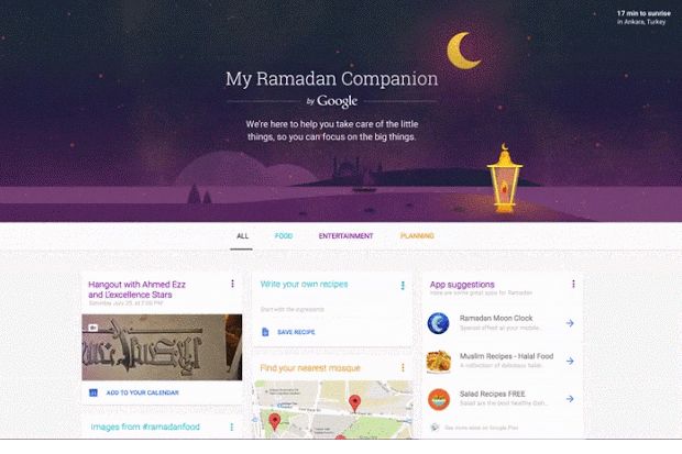 Google Luncurkan Aplikasi Khusus Ramadan