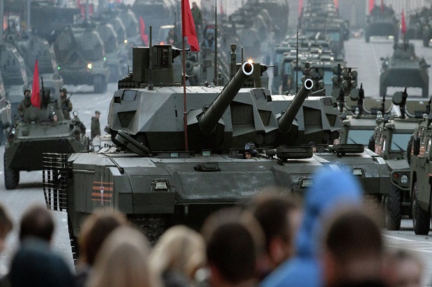 Rusia Coba Buat Tank Tanpa Awak