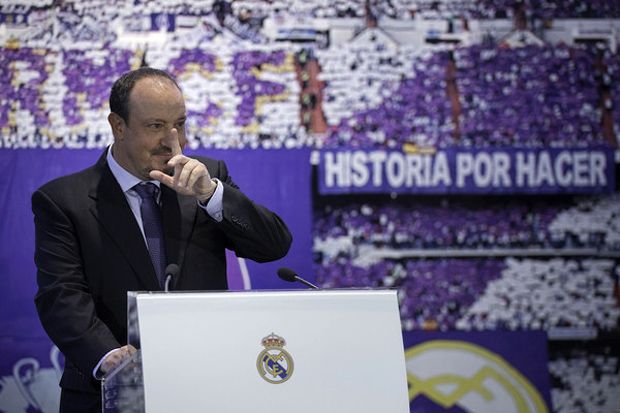 Debut Sulit Benitez Bersama Real Madrid
