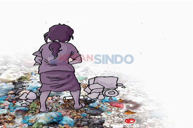 Siswi SMK Buang Bayi di Tumpukan Sampah
