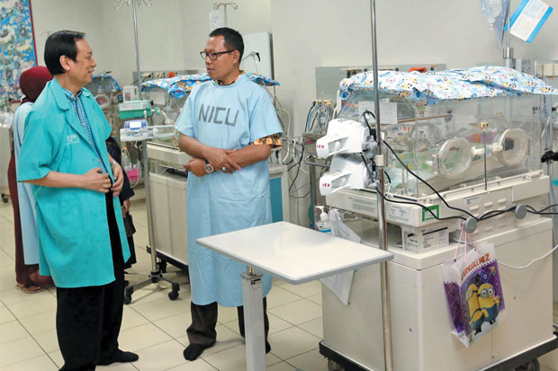 DPD Puji Kerja Dokter Bayi Kembar Lima
