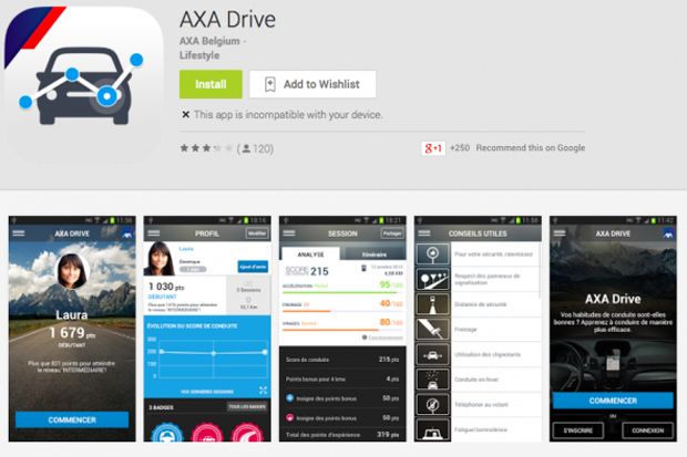 Aplikasi AXA Drive Bantu Tingkatkan Cara Mengemudi