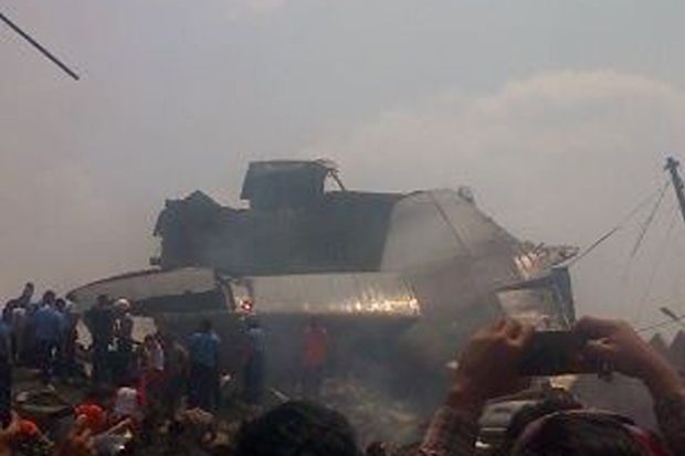Hercules Jatuh di Medan, TNI AU Pastikan Ada Korban