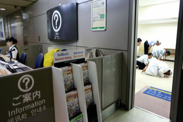 Pemerintah Jepang Bangun Musala di Sejumlah Bandara