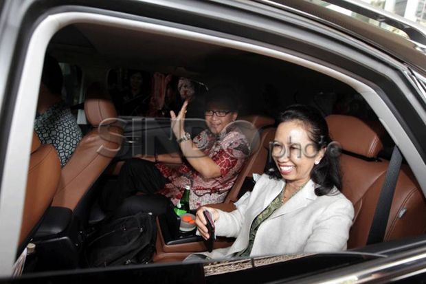 Menteri Rini Klaim Tak Ada Perubahan Sikap Jokowi Kepadanya