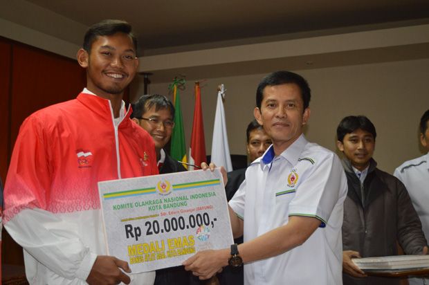 Atlet SEA Games asal Bandung Ketiban Bonus