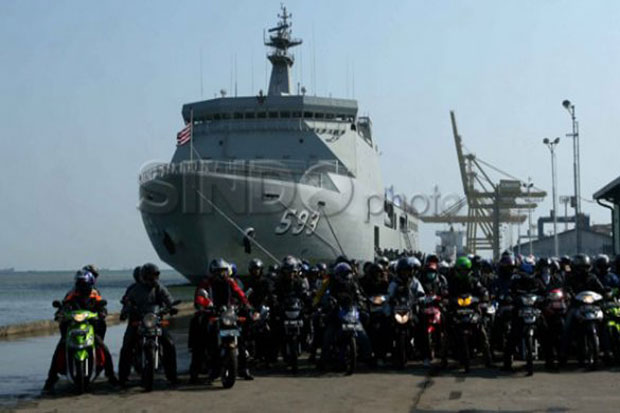 Gratis, TNI AL Sediakan Kapal Perang untuk Mudik 2015