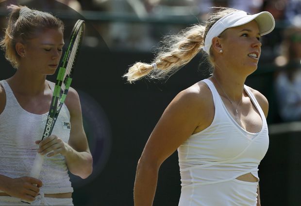 Dirundung Masalah Pertunangan, Wozniacki Melenggang ke Babak Keempat