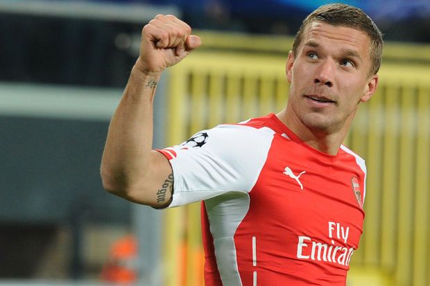 Tinggalkan Arsenal, Podolski Gabung ke Galatasaray