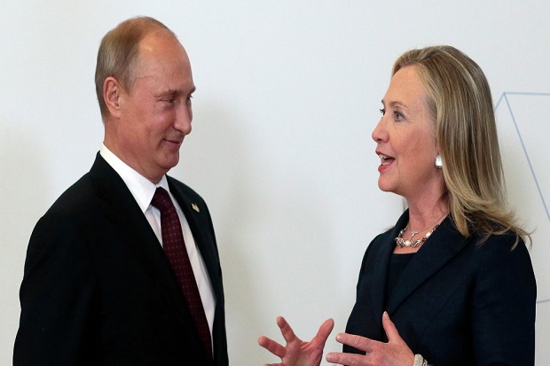 Hillary Clinton: Sosok Putin Tak Bisa Digantikan