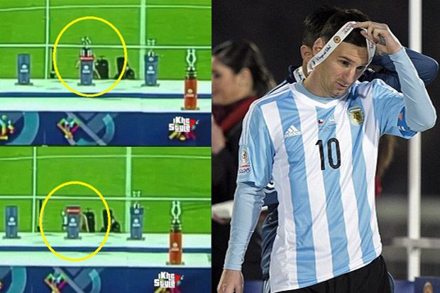 Messi Ngambek, Penghargaan Pemain Terbaik Copa America 2015 Dihapus