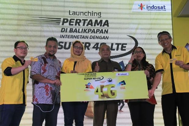 Indosat Jadi Layanan 4G Pertama di Balikpapan