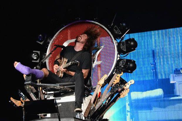 Dave Grohl Konser di Singgasana Games of Thrones