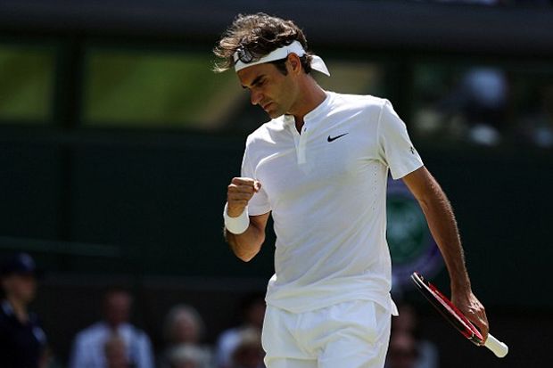 Federer Rebut Tiket ke Semifinal