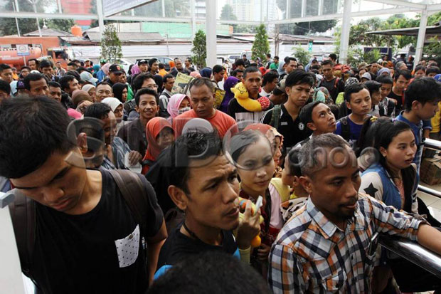 Bekasi Berangkatkan Ratusan Pemudik ke Jawa Tengah