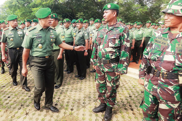 Panglima TNI Minta KSAD Lahirkan Prajurit-prajurit Gila
