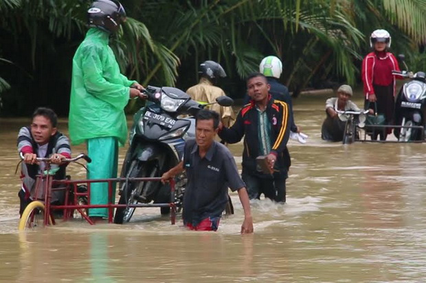 Aceh Direndam Banjir Setinggi 1,5 Meter