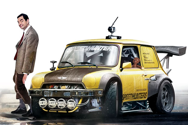 Ini Mobil Konsep MINI Reli untuk Mr Bean