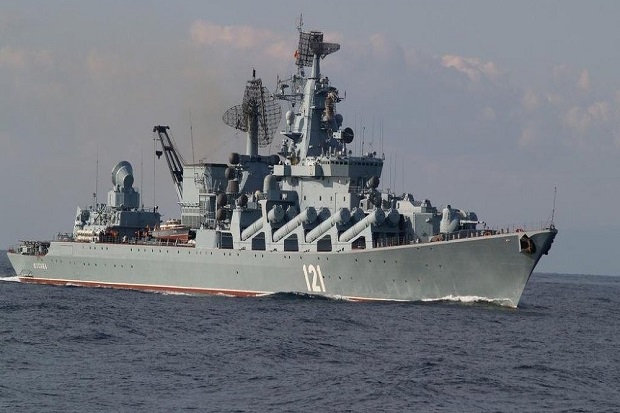 Kapal Perang Rusia Tembakkan Rudal di Samudera Atlantik