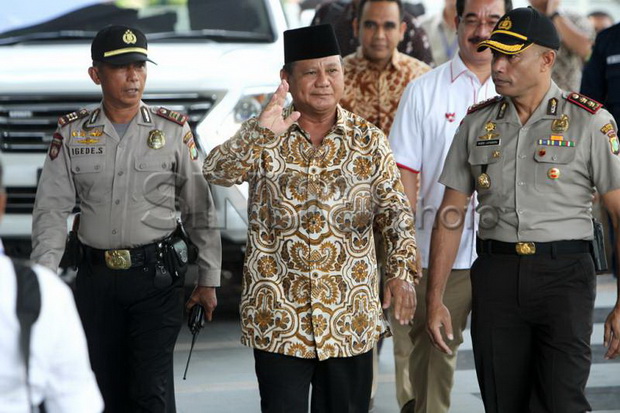 Prabowo dan Ical Hadiri Open House JK