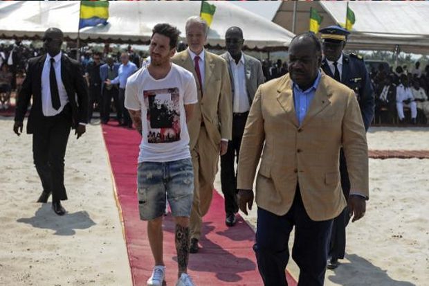 Pemerintah Gabon Hamburkan Uang Demi Datangkan Messi