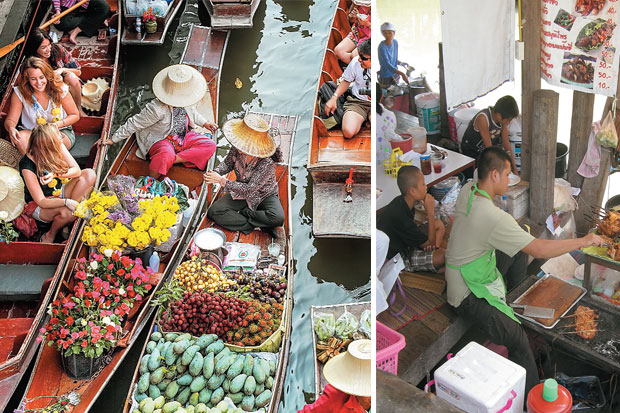 Sensasi Belanja di Floating Market Pattaya