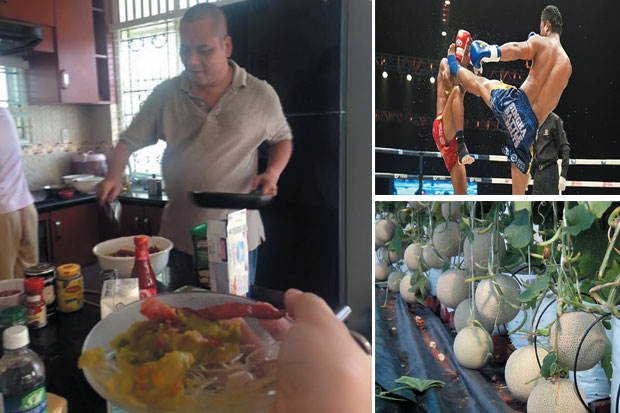 Mulai dari Memasak, Berkebun, hingga Thai Boxing