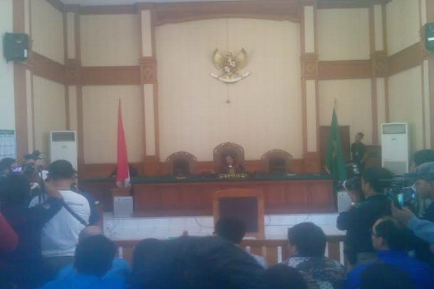 PN Denpasar Tutup 3 Pintu Masuk Sidang Praperadilan Margareta
