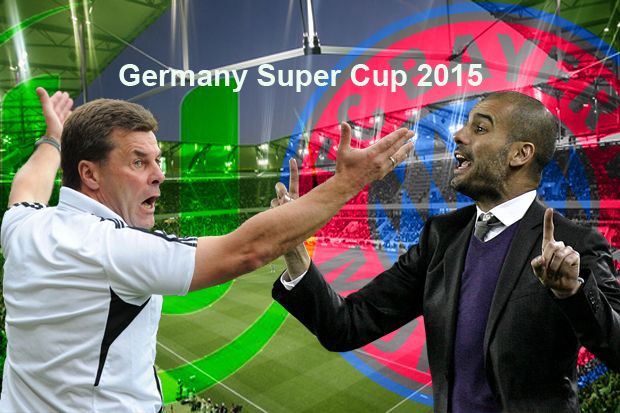 Perang Hecking vs Guardiola di Piala Super Jerman 2015