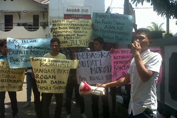 Hakim Sidang Praperadilan Bupati Morotai Diminta Adil