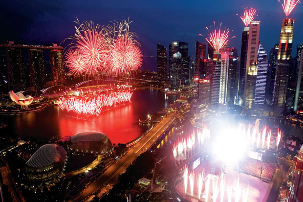 50 Tahun Kemerdekaan Singapura Disambut Megah