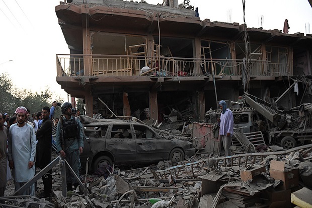 Bom Dahsyat Guncang Kabul, 8 Tewas, 400 Terluka