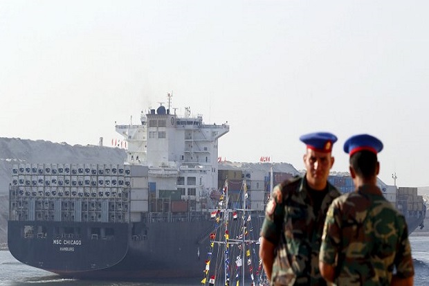Mesir Resmikan Ekspansi Terusan Suez Senilai Rp108 Triliun