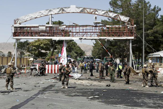 Bom Mobil Meledak di Dekat Bandara Internasional Kabul