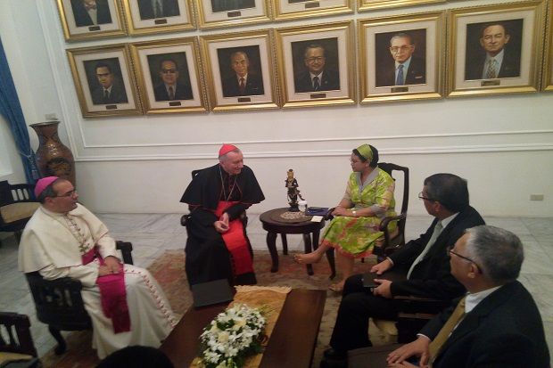 Pertama dalam Sejarah Menlu Vatikan Kunjungi Indonesia