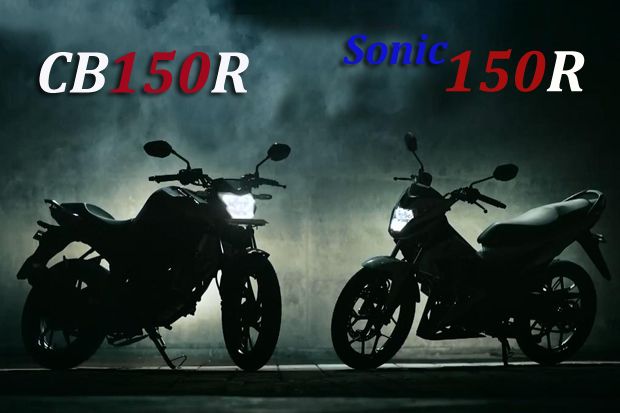 Honda Sonic 150R dan CB150R Mengaspal di Jatim