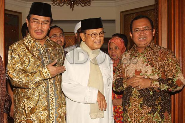 BJ Habibie dan Megawati Hadiri Pidato Kenegaraan