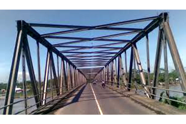 Jembatan Bailey Miring