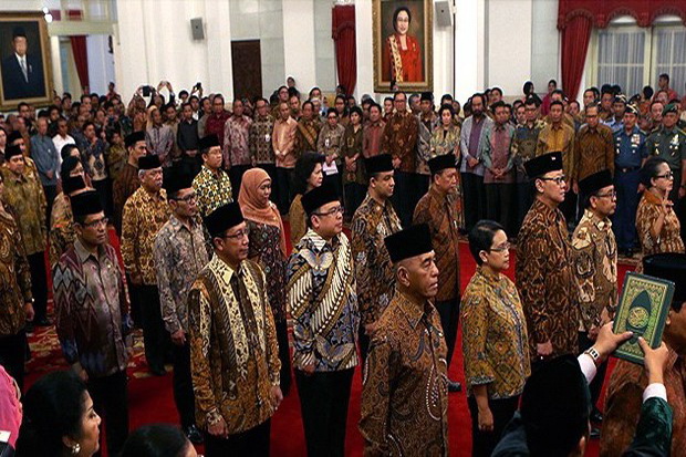 Jokowi Diminta Tingkatkan Fungsi Koordinasi Kabinet Kerja