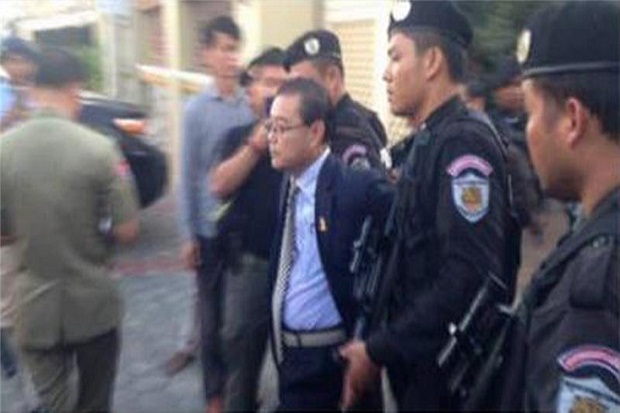 Dianggap Berkhianat, Senator Kamboja Dicokok Polisi