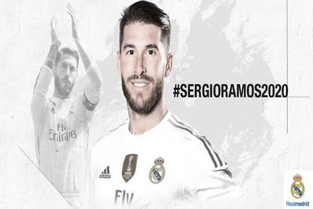 Sergio Ramos Resmi Perpanjang Kontrak