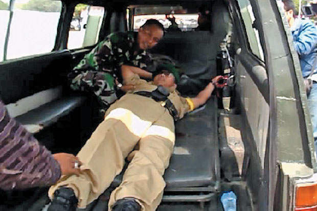Bom Meledak, Tiga Prajurit TNI Luka Parah