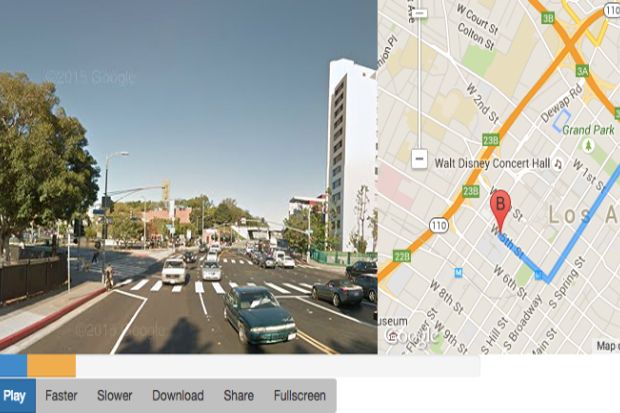 Google Street View Video Bisa Lihat Rute Perjalanan