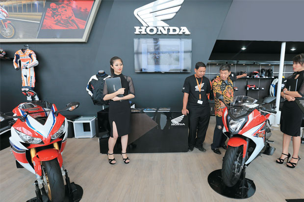Honda Boyong Big Bike