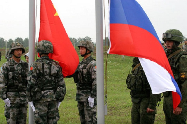 Rusia dan China Mulai Latihan Militer Gabungan