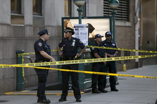 Gedung Federal New York Diserang Pria Bersenjata